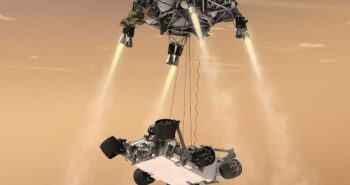 mars rover curiosity descent